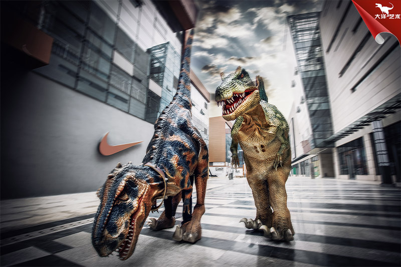 恐龍皮套，恐龍衣服,恐龍表演道具