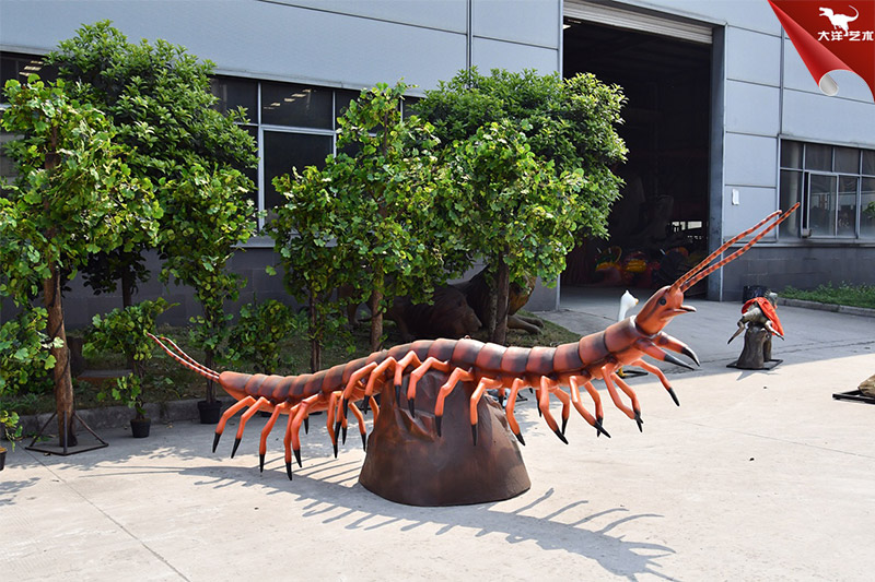 仿真蜈蚣，仿真昆蟲模型，大型昆蟲模型制作