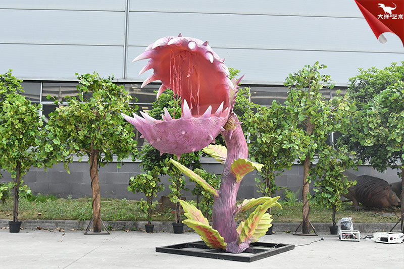 食人花，仿真植物，大型植物模型