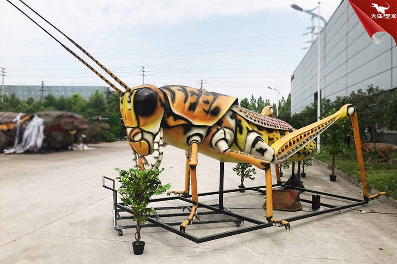 蚱蜢，仿真昆蟲模型制作