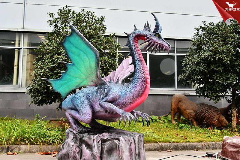 仿真西方龍模型，西方dragon