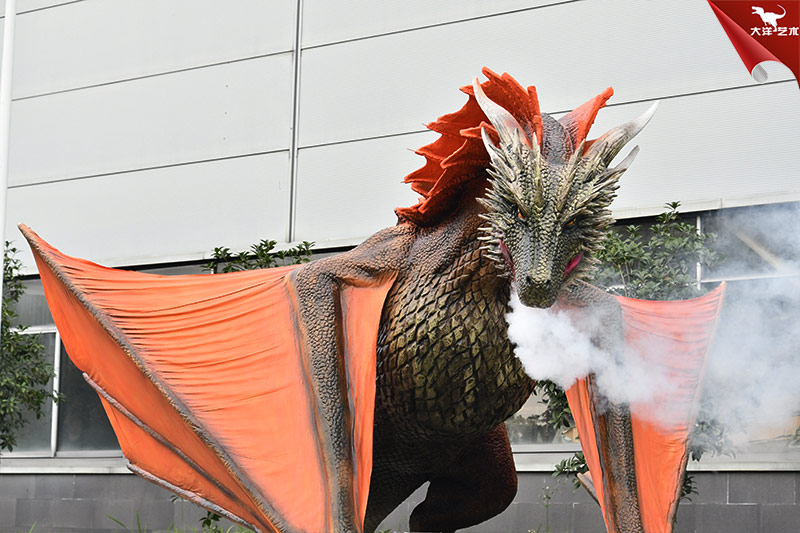 電影仿真道具制作，仿真飛龍模型