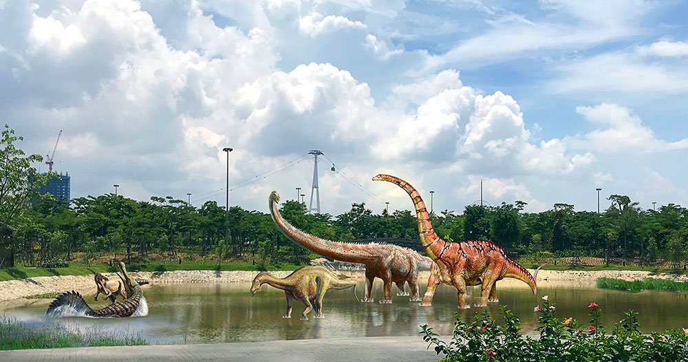 水上樂(lè)園恐龍主題設(shè)計(jì)