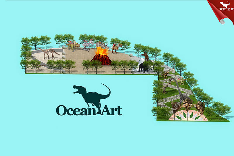 巴基斯坦恐龍公園設計