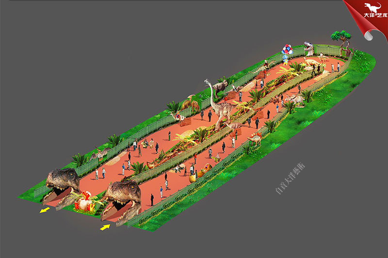 恐龍展設計方案