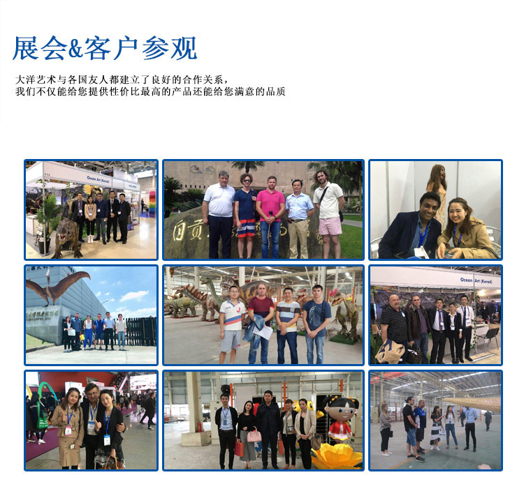 大洋恐龍服，恐龍服案例