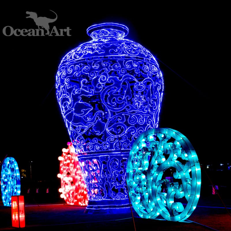 自貢彩燈-春節(jié)花燈制作