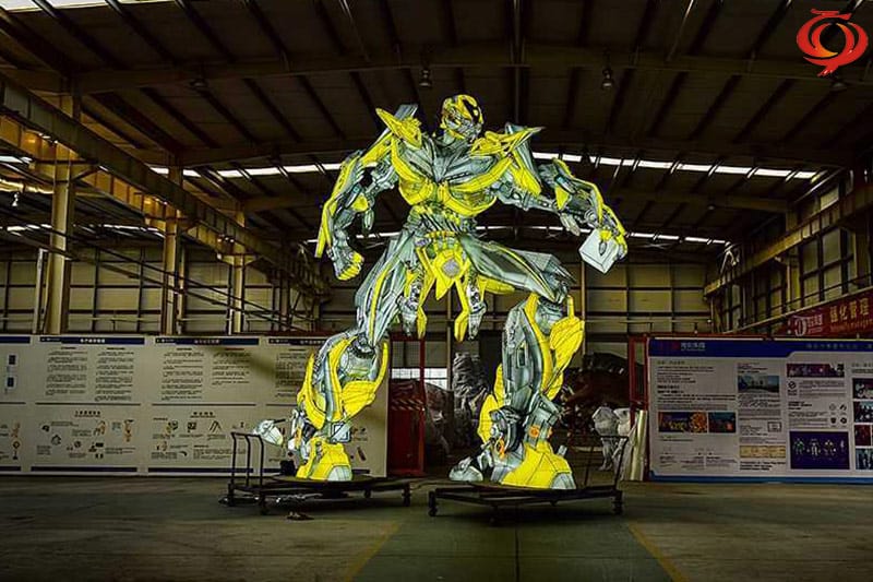 “大黃蜂彩燈”，自貢彩燈集團(tuán)制作