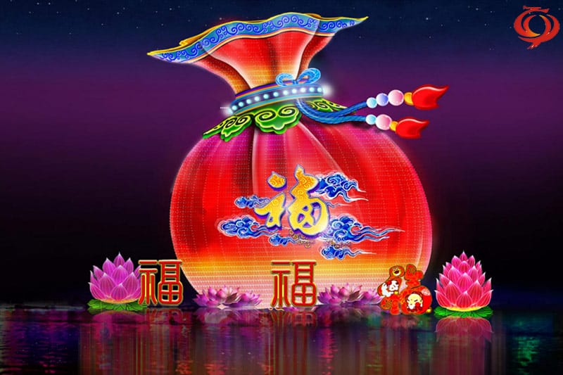 《新春福袋》彩燈設(shè)計(jì)，燈會燈展設(shè)計(jì)圖